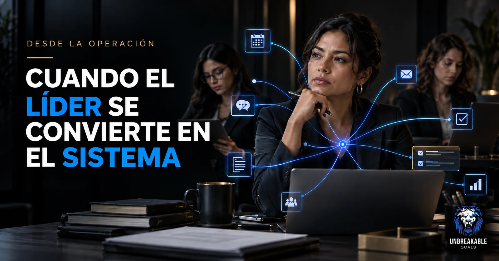 Ilustración del artículo «Cuando el líder se convierte en el sistema»
